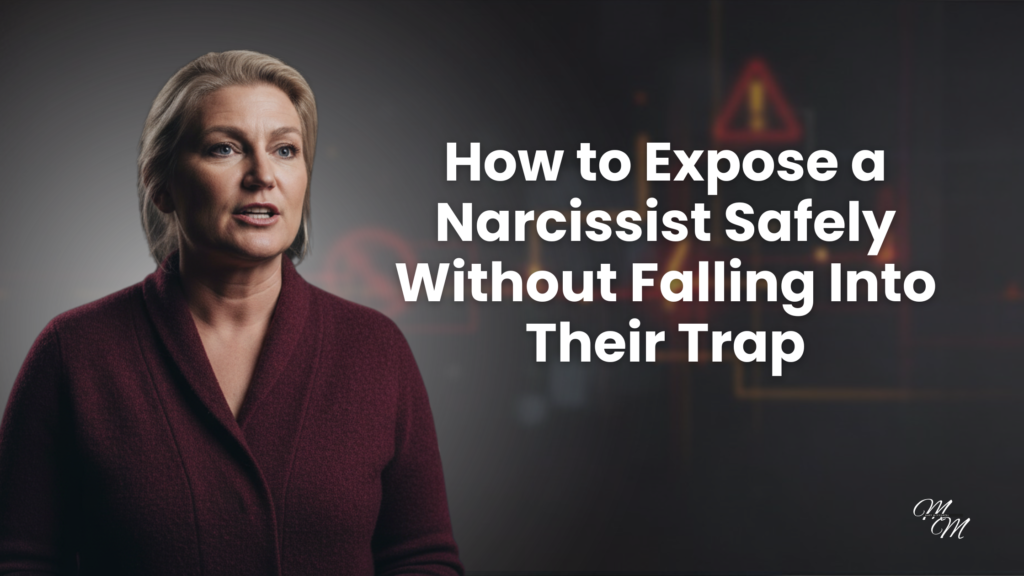 How to Expose a Narcissist Safely Without Falling Into Their Trap
