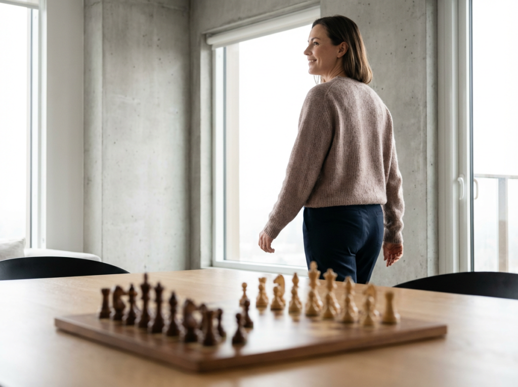 Walking away from the game to stop narcissist manipulation and control.