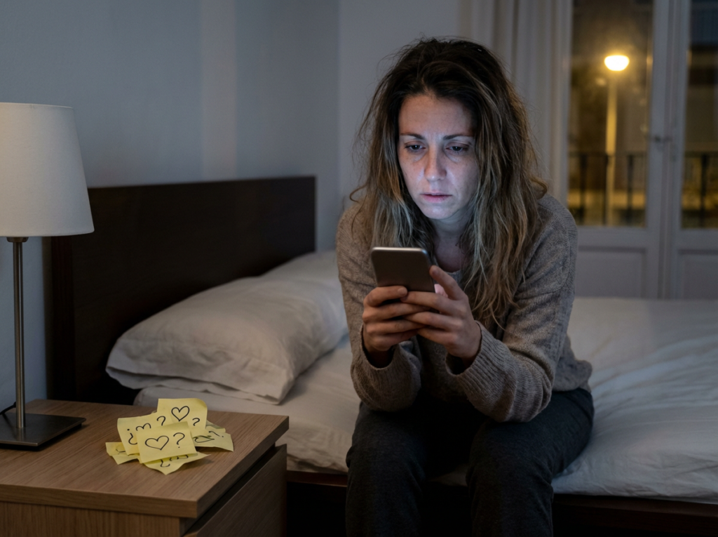 Blame-shifting argument where narcissist accuses partner to avoid accountability